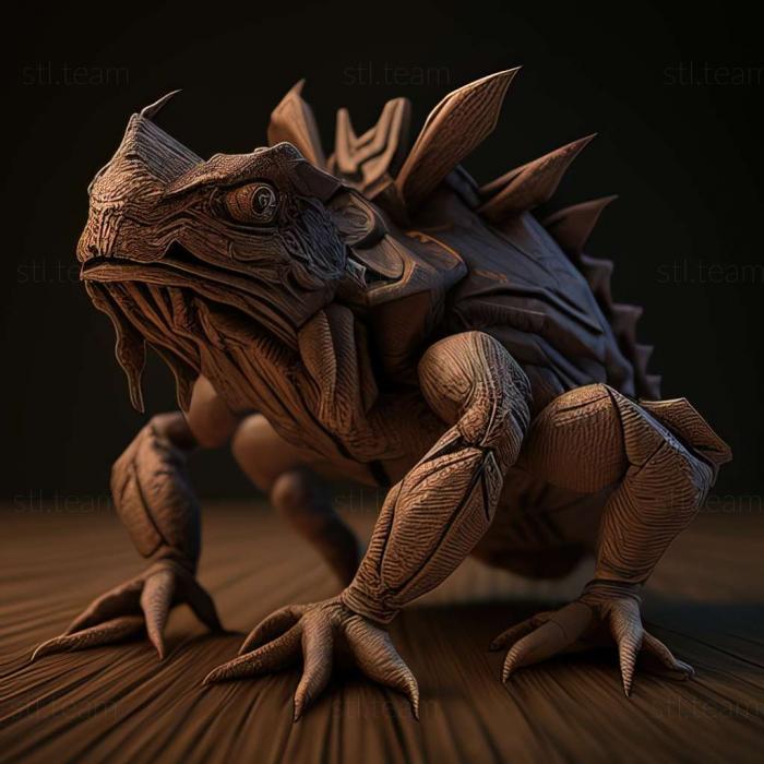 3D модель Neoeutrypanus decorus (STL)